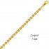 Bracelet Jaseron Or jaune.