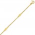 Bracelet Motifs Filigranes Or Jaune.