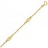 Bracelet Motifs Filigranes Or Jaune.