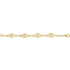 Bracelet Motifs Filigranes Or Jaune.