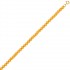 Bracelet Boules Stri�es Or jaune 5 mm - Bijoux Femme - Princesse Diamants.