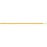 Bracelet Boules Stri�es Or jaune 6 mm - Bijoux Femme - Princesse Diamants.