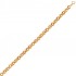 Bracelet Gros Sirop Antillais Or jaune Largeur 6.9 mm - Princesse Diamants.