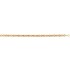 Bracelet Gros Sirop Antillais Or jaune Largeur 6.9 mm - Princesse Diamants.