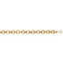 Bracelet Gros Sirop Antillais Or jaune Largeur 10.3 mm - Princesse Diamants.