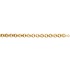 Bracelet Gros Sirop Antillais Or jaune Largeur 11 mm - Princesse Diamants.