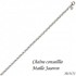 Cha�ne Argent Massive maille Jaseron.
