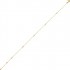 Cha�ne de Cheville Or Jaune Perles.
