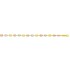 Cha�ne Grain de Caf� 3 Ors creux
