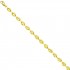 Cha�ne Grain de Caf� Or jaune creux