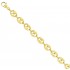 Cha�ne Grain de Caf� Or jaune creux