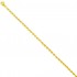 Cha�ne grain de caf� or jaune.
