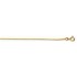 Cha�ne Or jaune diamant�e carr�e