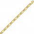 cha�ne altern�e 1/1 or jaune massive.