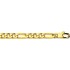 Cha�ne Or jaune maille altern�e 1/3 