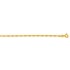 Cha�ne Or jaune maille For�at Marine