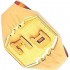 Chevali�re Femme Or jaune.