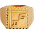 Chevali�re Homme Or jaune.