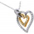 Cha�ne/Pendentif 2 Ors Diamants.