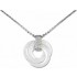 Collier C�ramique Or et Diamants.