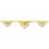 Collier chute Motifs Filigranes Or Jaune.
