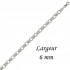 Collier Femme Or Blanc.