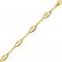 Collier Motifs Filigranes Or Jaune.