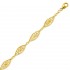 Collier Motifs Filigranes Or Jaune.