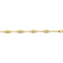 Collier Motifs Filigranes Or Jaune.