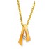 Cha�ne/Pendentif Or jaune Diamant.