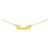 Collier Pr�nom Or Jaune.