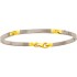 Gourmette B�b� Acier/Or.