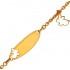 Gourmette B�b� Or Jaune