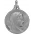 M�daille A. AUGIS Vierge Or Blanc.
