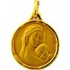 M�daille - A. AUGIS - Vierge Or Jaune.