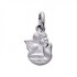 M�daille Ange Or Blanc d�coup�