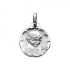 M�daille Ange Or Blanc.