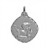 M�daille Ange Or Blanc. - A. AUGIS -