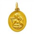 M�daille Ange Or Jaune.