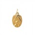 M�daille A-AUGIS  Ange de Rapha�lle ovale or jaune massive 1.30gr. M�daille de bapt�me 14x10 mm. M�daille religieuse or 18 carats.