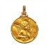 M�daille Ange Or Jaune - A.AUGIS -