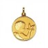M�daille Ange Or Jaune.