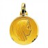 M�daille Vierge Or Jaune.