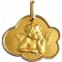 M�daille Ange de Rapha�l forme nuage.