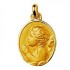 M�daille Ange Or Jaune.