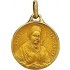 M�daille Sainte Bernadette Or Jaune - A.AUGIS -