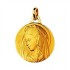M�daille Vierge Or Jaune.
