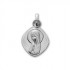 M�daille Vierge Or Blanc.
