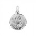 M�daille Vierge Or Blanc.