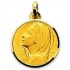M�daille Vierge Or Jaune.